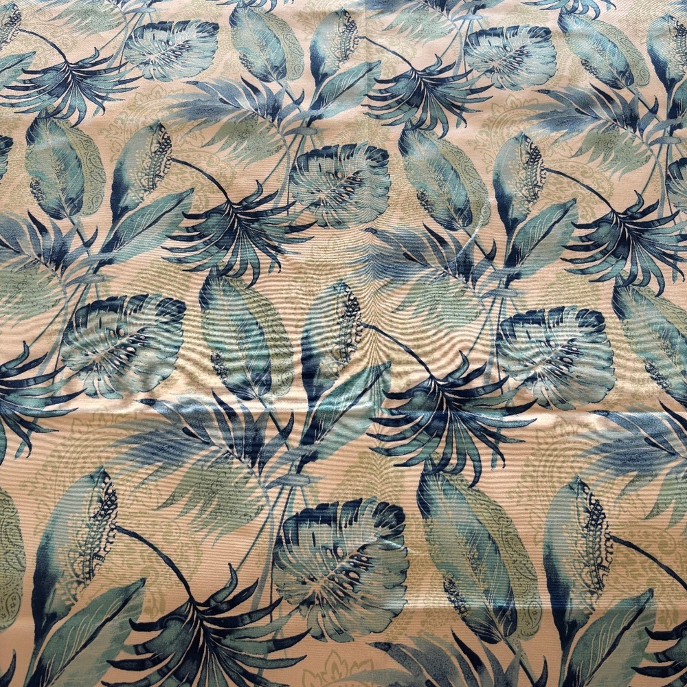 Indoor Outdoor Fabric - 4 3/4 Yards - Tropical design